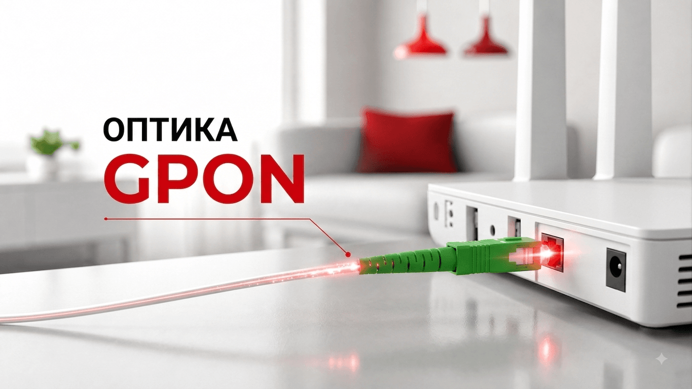 Як працює Інтернет на технології GPON (оптика)